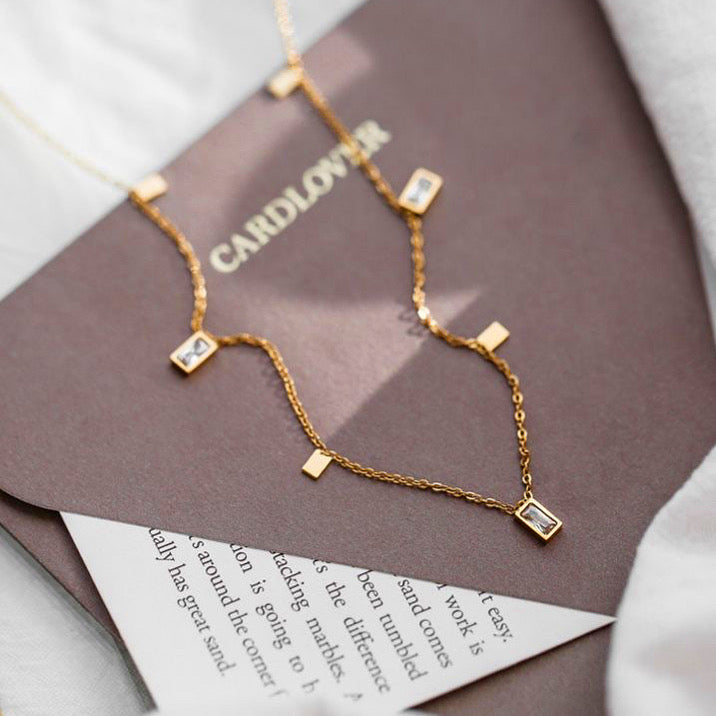 Lustre Prism Necklace