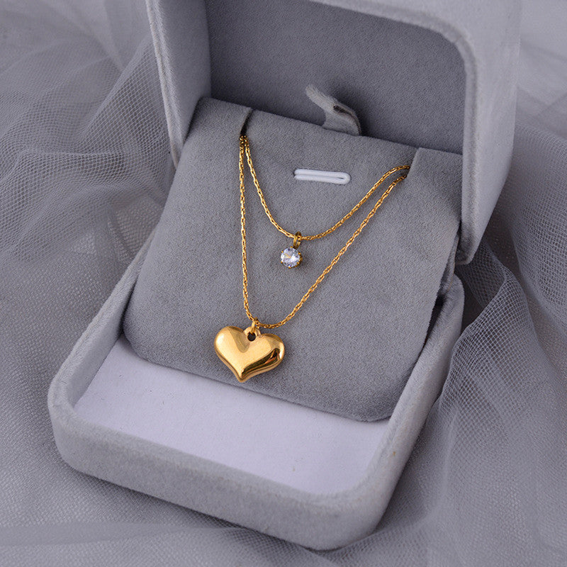 Shine Heart Necklace
