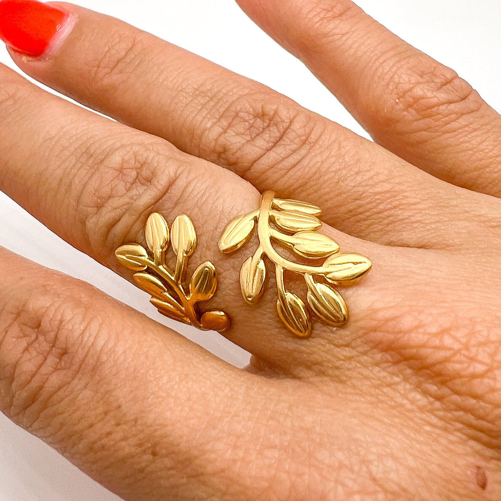 Elysian Leaf Ring