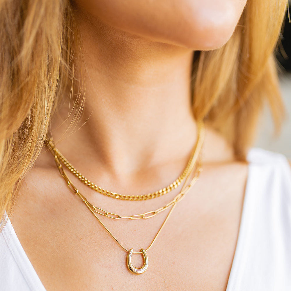 Golden Halo Necklace