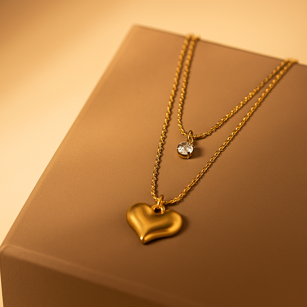 Shine Heart Necklace