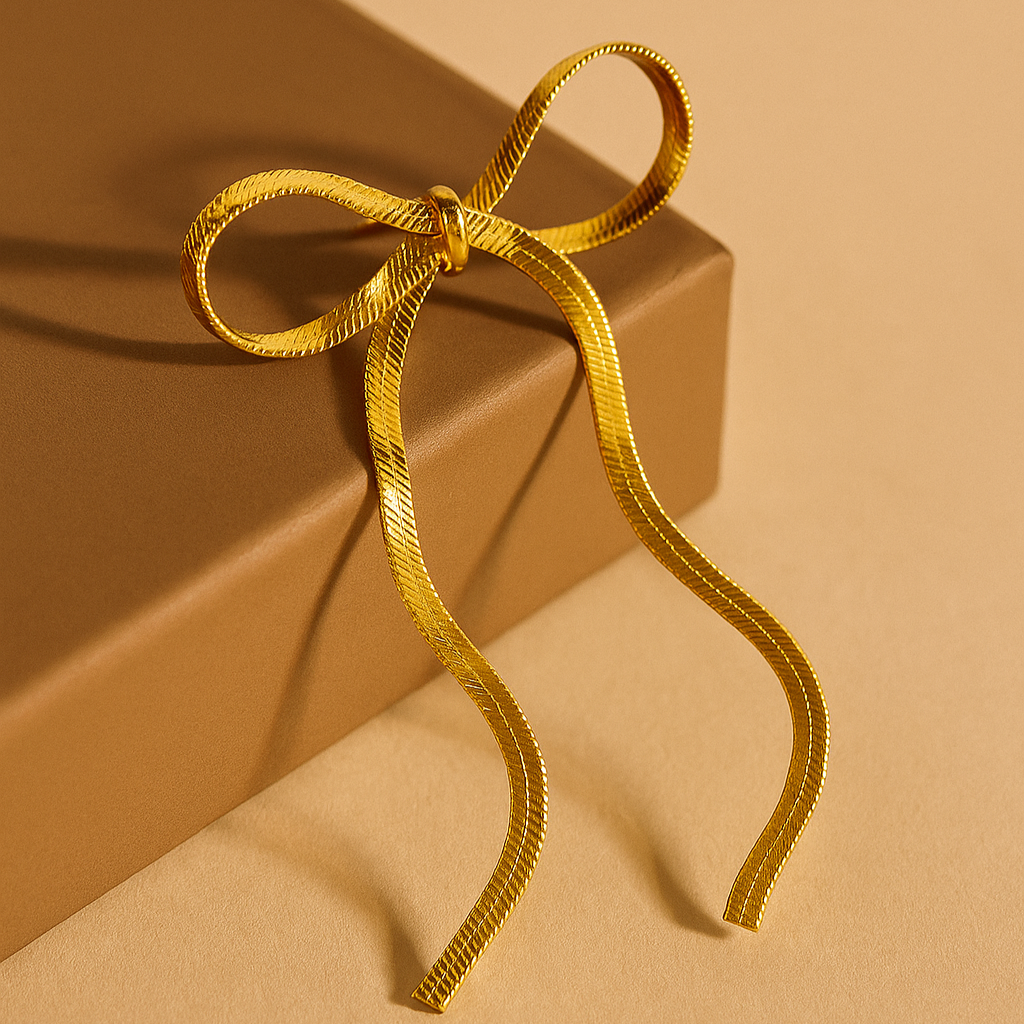 Roselle Knot Earring