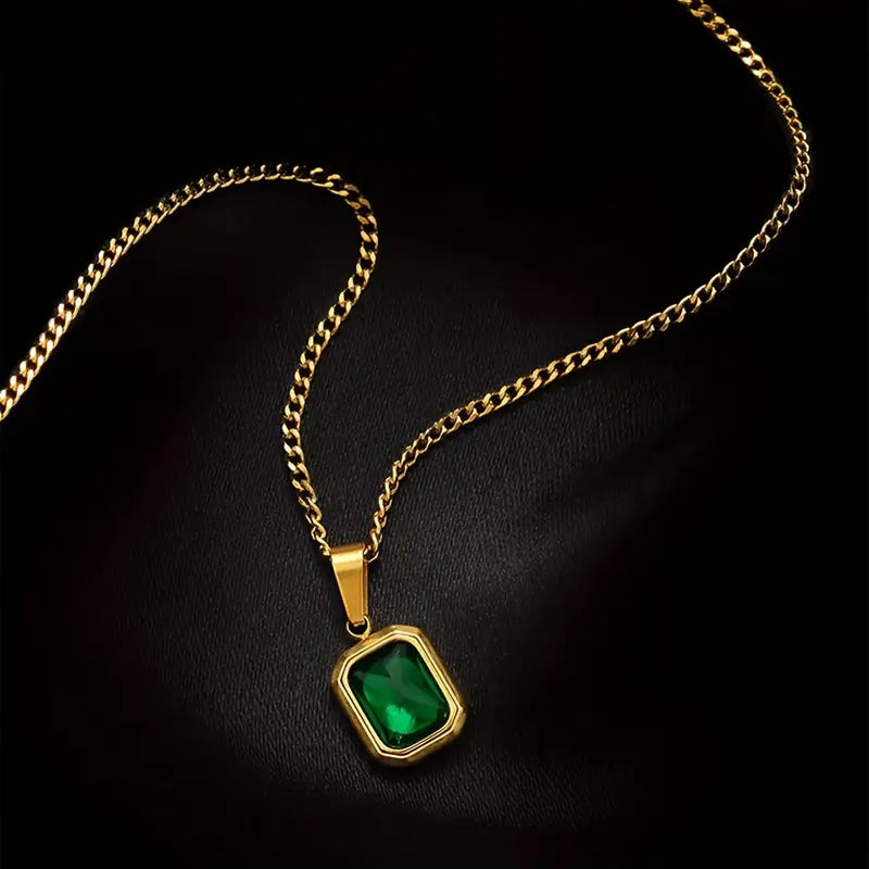 Emerald Embrace Necklace
