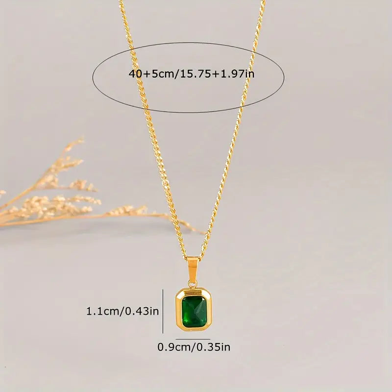 Emerald Embrace Necklace