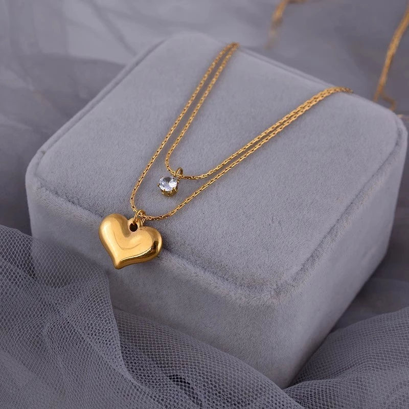 Shine Heart Necklace